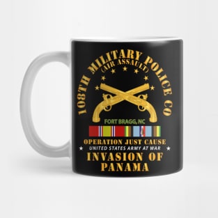 108th Military Police Co-Air Assault - FBNC w Svc Ribbons Mug